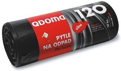 Pytel na odpadky 120 l (10 ks), 70 x 110 cm, černé