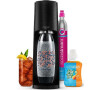 Výrobník sody SodaStream Terra Black Ice Tea Peach Mega
