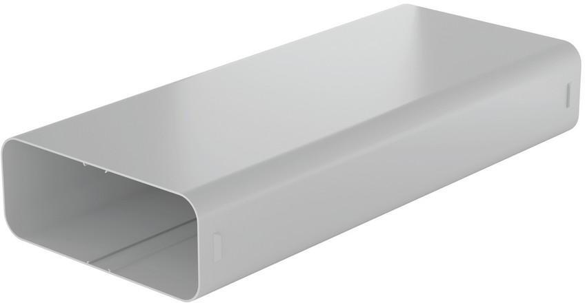 P-VRO 150 - ploché potrubí 1000 mm, světle šedé Faber