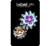 label.m Floral Drama - spona do vlas