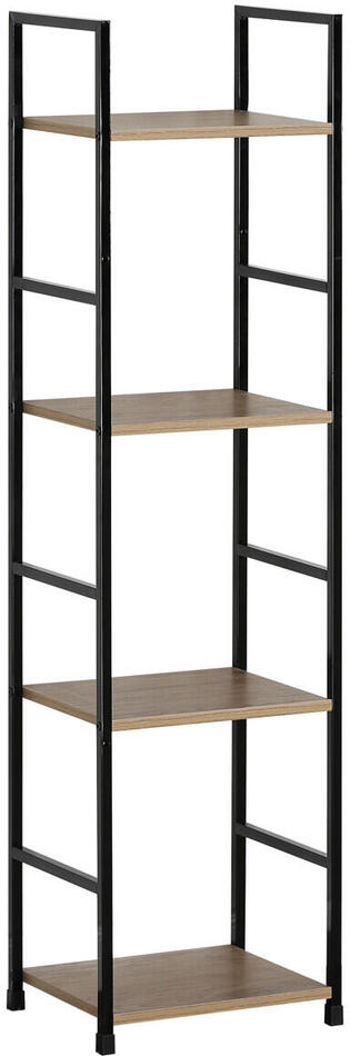 Regál, mdf, hnědá, GD-214 OAK Autronic