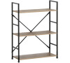 Regál, mdf, hnědá, GD-223 OAK Autronic