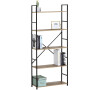 Regál, mdf, hnědá, GD-225 OAK Autronic
