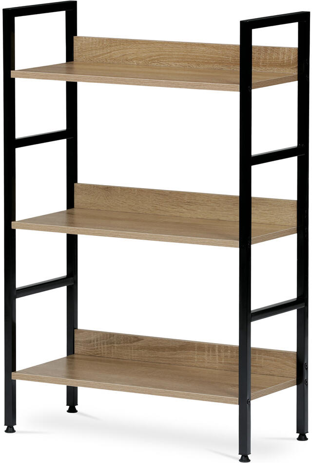 Regál, mdf, hnědá, GD-313 OAK Autronic