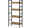 Regál, mdf, hnědá, GD-314 OAK Autronic