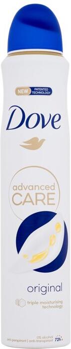 Antiperspirant Dove Advanced Care Original, 200 ml (72h)