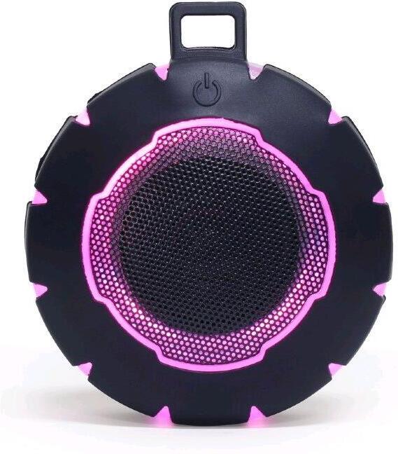 Repro GEMBIRD SPK-BTOD-01, Outdoor, Bluetooth, 3W, RGB LED podsvícení, černý