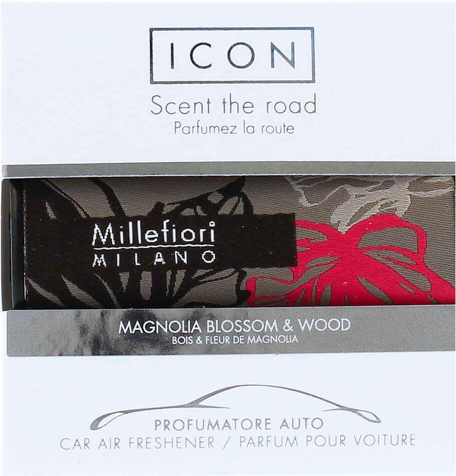 Millefiori Milano: profumatore auto ICON: Magnolia Blossom & wood