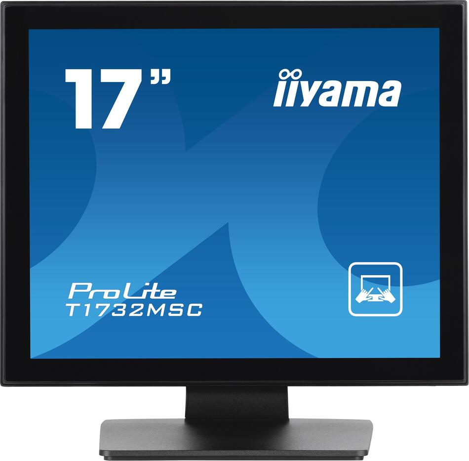 17" IIYAMA T1732MSC-B1S: PCAP,1280x1024,HDMI,DP