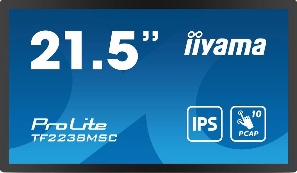 22" IIYAMA TF2238MSC-B1: PCAP,IPS,FHD,HDMI,DP