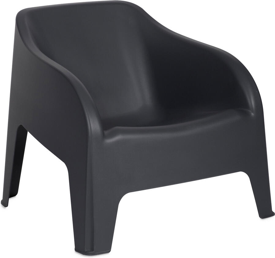 TOOMAX PETRA ARMCHAIR plastové křeslo - grafit