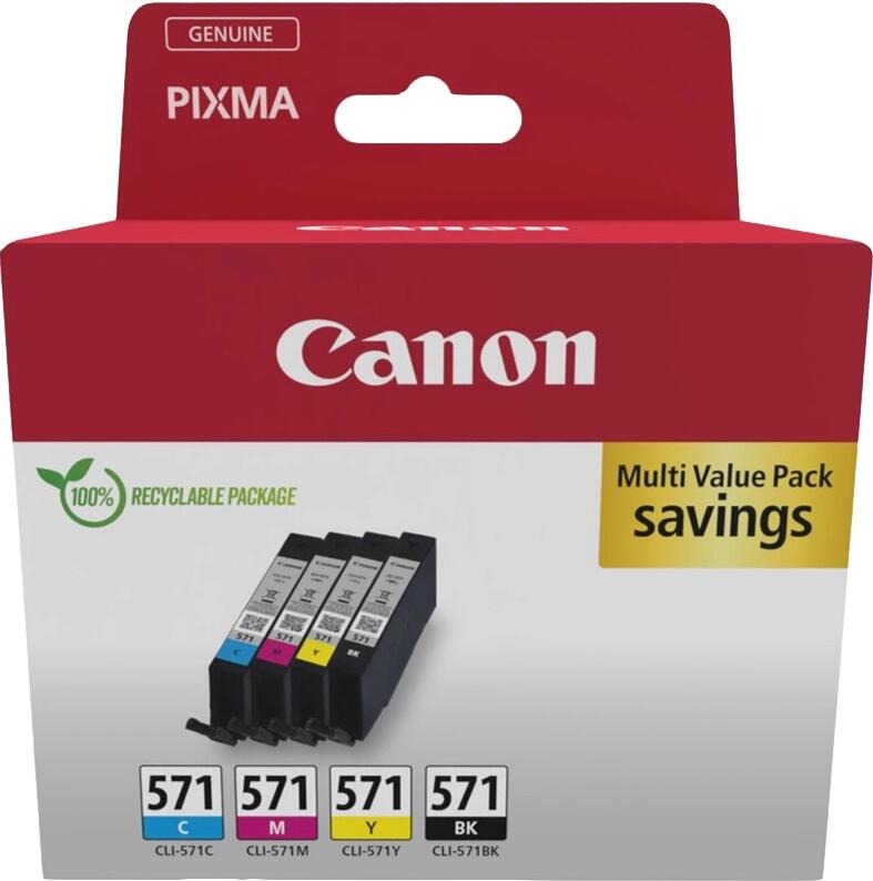 Canon CLI-571 C/M/Y/BK MULTI SEC (0386C009)