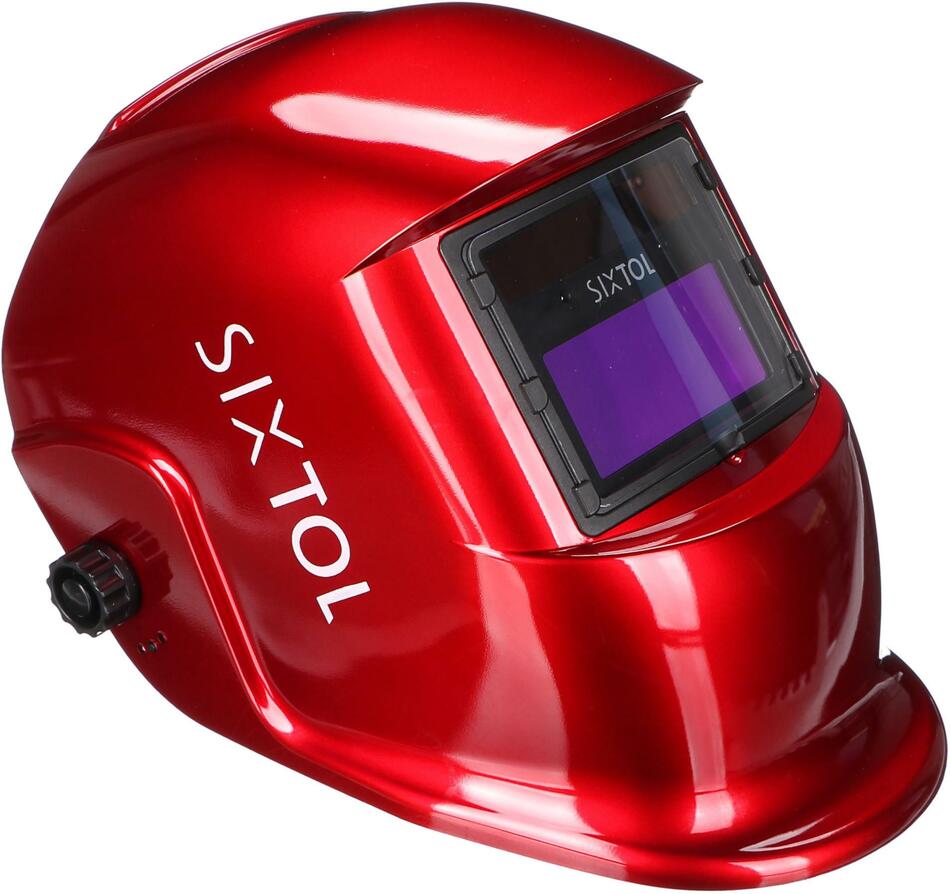 Svářecí kukla samostmívací WELDING MASK 2, červená SIXTOL