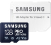Samsung micro SDXC 128GB PRO Ultimate + SD adaptér (MB-MY128SA/WW)