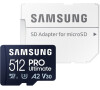 Samsung micro SDXC 512GB PRO Ultimate + SD adaptér (MB-MY512SA/WW)