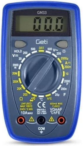 Multimetr GETI GM33B