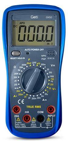 Multimetr GETI GM50C