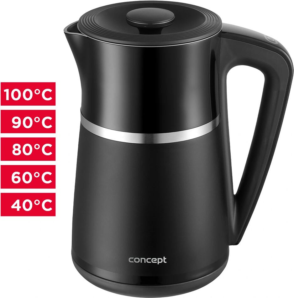 Concept Rychlovarná konvice s regulací teploty 1,7 RK3100