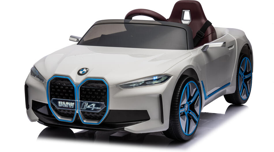Dětské elektrické auto BMW i4 bílá/white ELJET
