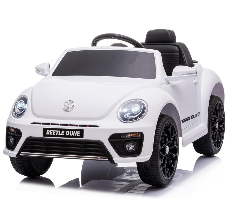 Dětské elektrické auto Volkswagen Beetle bílá/white ELJET