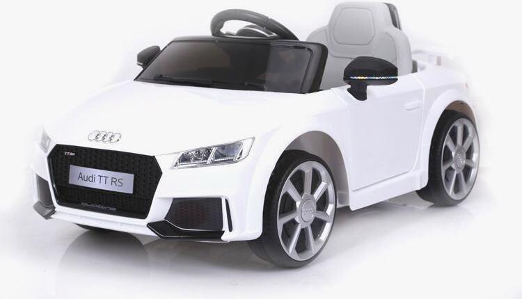 Dětské elektrické auto Audi TT RS bílá ELJET