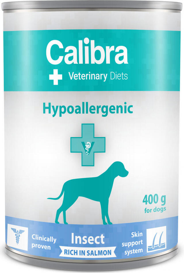 Calibra VD Dog konz. Hypoallergen. Insect&Salmon 400g