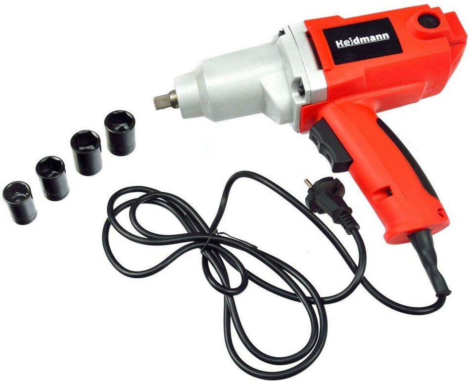 Utahovák rázový elektrický 230V, 1200W, 320Nm - bez krabice HEIDMANN