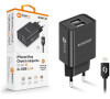Aligator CD ALI iPhone/iPad 2xUSB výst.2,4A, smart IC,černá