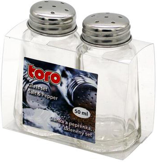 Provence skleněná slánka a pepřenka TORO 50ml
