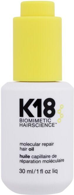 Olej na vlasy K18 Molecular Repair Hair Oil, 30 ml