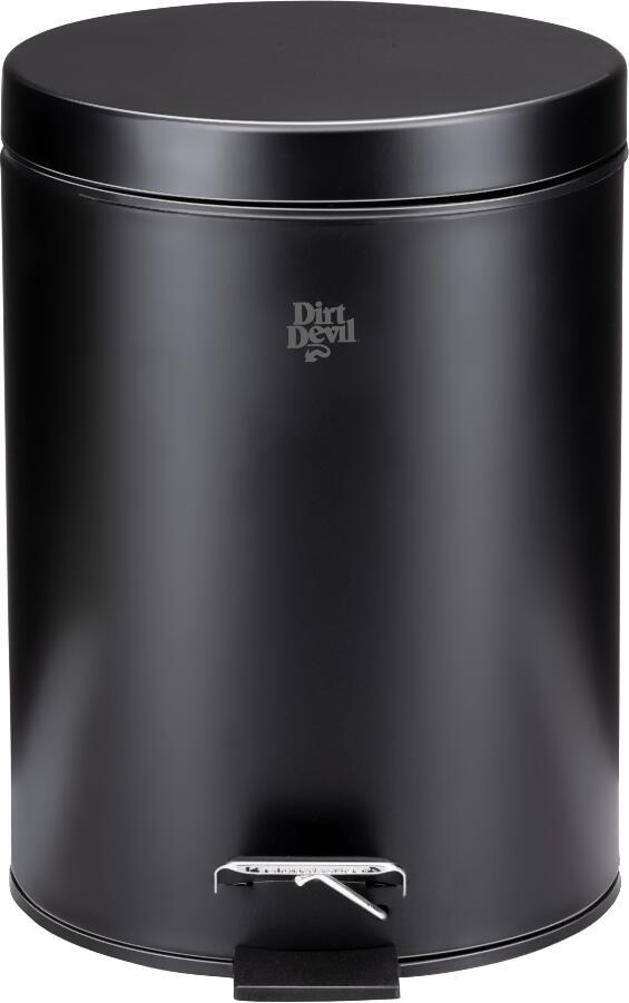 DIRT-DEVIL Odpadkový koš nášlapný 5 l černá ED-249492