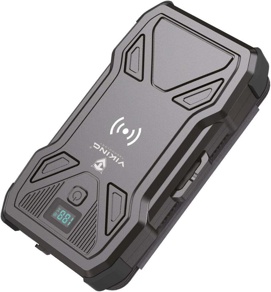 Solární powerbanka Viking TYR II/Output:1xUSB-C,2xUSB-A/Wireless charge 15W max/20000mAh/LED světlo (TYR2)