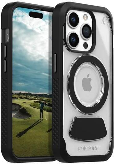 Rokform Kryt Eagle 3, magnetický kryt pro golfisty, pro iPhone 15 Pro, čirý (312201P)