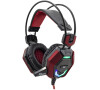 White Shark herní headset TIGER, pro PC, PS4/PS5,Xbox, Mac, černá/červená (GH-1644)