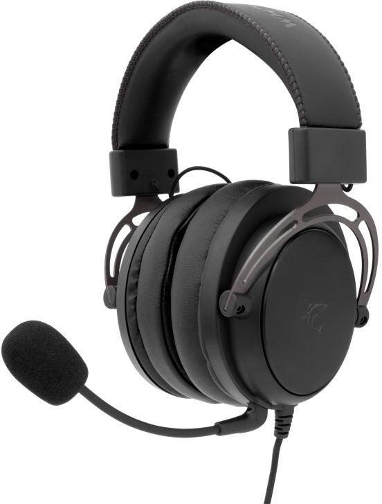 White Shark herní sluchátka GORILLA, s mikrofonem, pro PC, PS4/PS5, MAC, černo-šedá (GH-2341) (GORILLA Black/Gray)