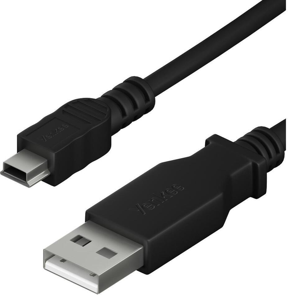 Mini USB kabel Yenkee YCU 010 BK