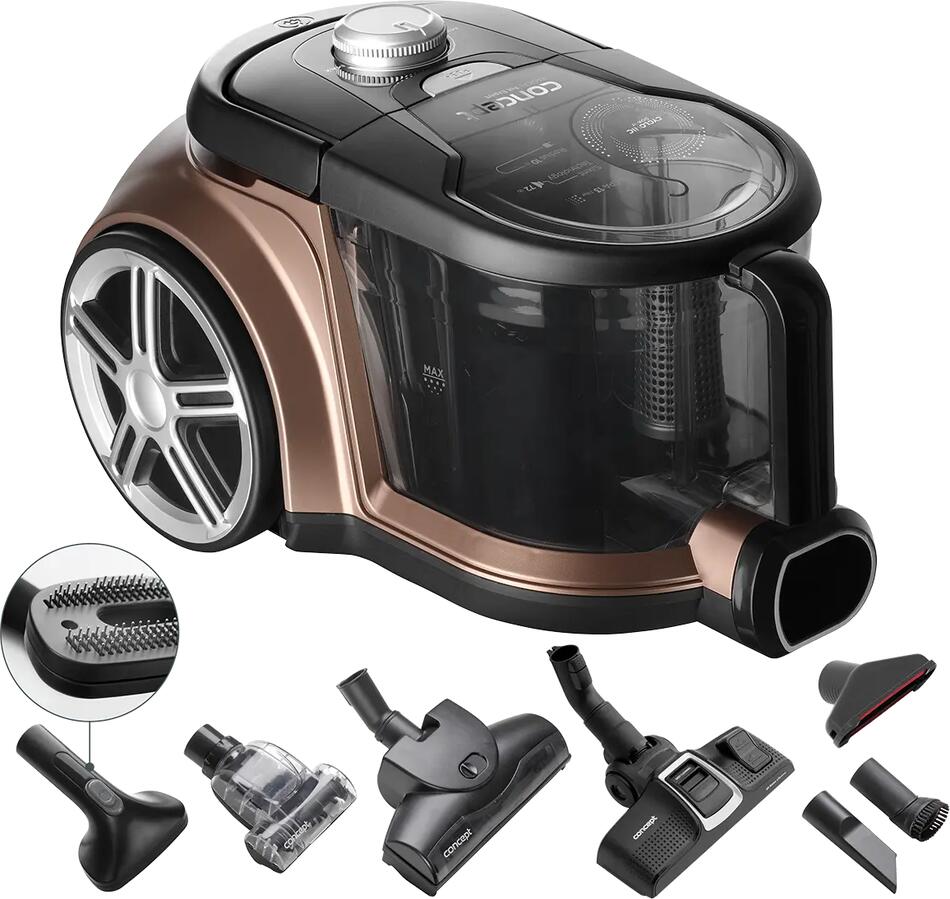 Bezsáčkový vysavač Concept 4A RADICAL Pet Expert 800 W VP5240n