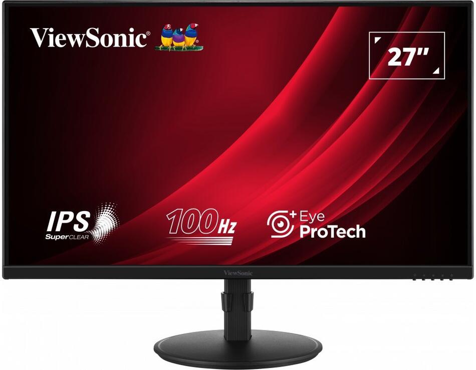 ViewSonic VG2708A-MHD / 27"/ IPS/ 16:9/ 1920x1080/ 5ms/ 250cd/m2/ DP/ HDMI/ VGA/ PIVOT/ Repro