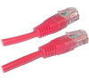 Síťový kabel RJ45 XTENDLAN Patch kabel Cat 5e UTP 3m červ