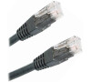 Síťový kabel RJ45 XTENDLAN Patch kabel Cat 5e UTP black