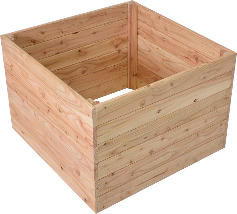 Vyvýšený záhon ROJA PREMIUM MODŘÍN 70x70x50cm dřevěný