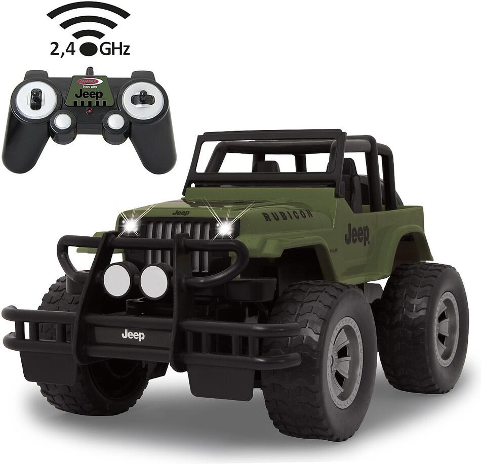 Jamara Jeep Wrangler Rubicon 1:14 olivově zelený 2,4GHz