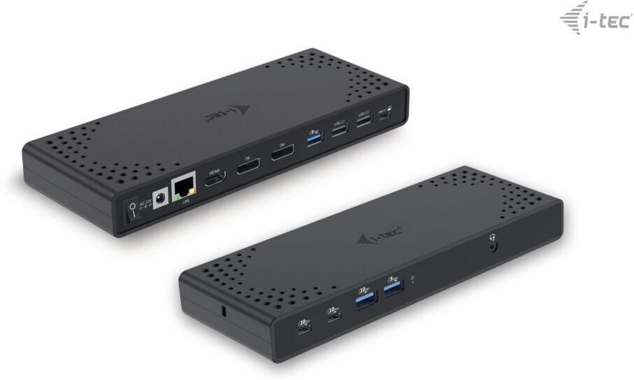 I-TEC USB-C Triple Display Docking Station Gen 2, PD 100W (C31TRIPLE4KDOCKPD)