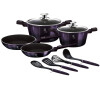 Sada nádobí BERLINGERHAUS Purple Eclipse Collection BH-7140, 10 ks