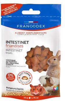 Francodex pochoutka Intestinet pro hlod. a králíky 50g
