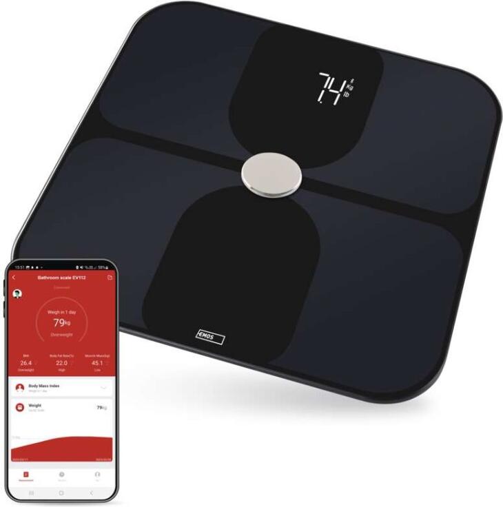 Emos goSmart Digitální osobní váha EV112