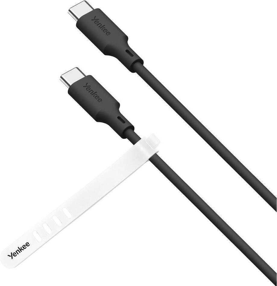 USB-C kabel Yenkee YCU C115 BK SILIC
