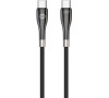 Kabel Forever USB-C/USB-C 1m 60W černý