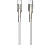 Kabel Forever USB-C/USB-C 1m 60W bílý