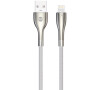 Kabel Forever Sleek USB/Lightning 1m 2,4A bílý